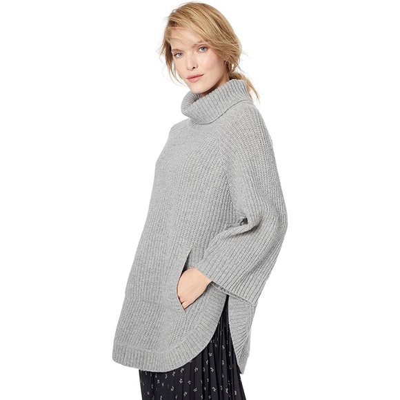 UGG Raelynn sweater turtleneck pullover grey cozy - Picture 4 of 9